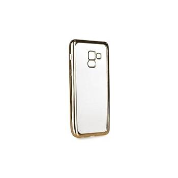 Forcell Electro Jelly Samsung A8 Plus 2018 silikon zlatý 26217 (Sun-26217)