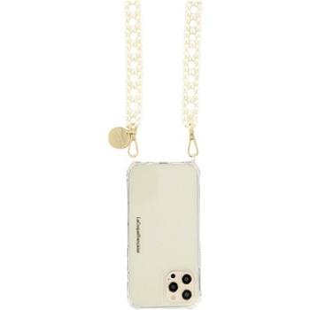 La Coque Francaise Ines phone chain braided white  (LE265161)