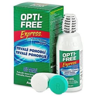 Opti free Express roztok 120 ml + pouzdro na čočky