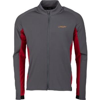 Oakley ELEMENTS THERMAL Pánská bunda na kolo, tmavě šedá, velikost L