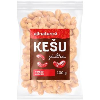 Allnature Kešu v medu a chilli 100 g (13528V)