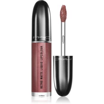 MAC Cosmetics Retro Matte Liquid Lipcolour matná tekutá rtěnka odstín Gemz & Roses 5 ml