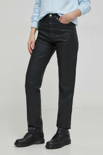 Džíny Calvin Klein Jeans dámské, černá barva, J20J222431