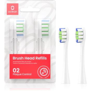 Oclean Brush Head Plaque Control náhradní hlavice pro zubní kartáček 2 ks