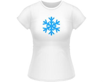 Dámské tričko Classic Sněhová vločka