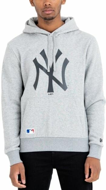 New York Yankees MLB Teamlogo Light Grey 2XL Mikina