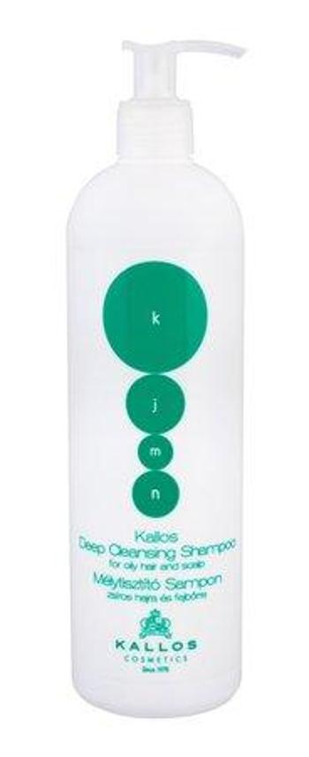 Kallos Hloubkově čisticí šampon pro mastné vlasy a vlasovou pokožku KJMN (Deep-Cleaning Shampoo) 500 ml, mlml