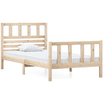 Rám postele masivní dřevo 90 × 200 cm, 3101138 (3101138)