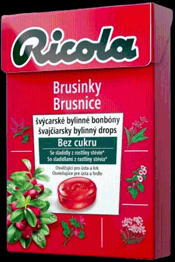 Ricola Brusinka bez cukru 40 g