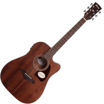 Ibanez AW54CE-OPN Open Pore Natural Elektroakustická kytara Dreadnought