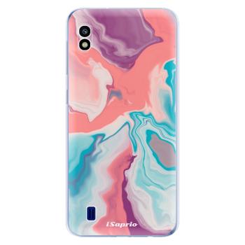 Odolné silikonové pouzdro iSaprio - New Liquid - Samsung Galaxy A10