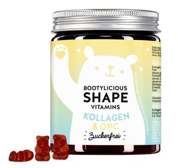 Bears With Benefits Bootylicious Shape Zpevňující vitaminy s kolagenem 60 ks