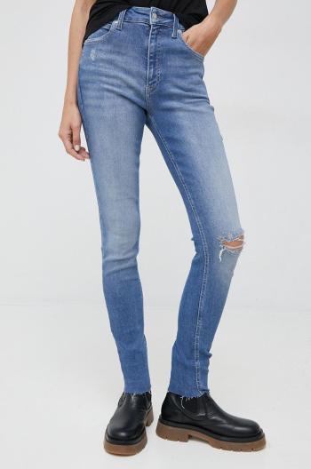 Džíny Calvin Klein Jeans Rise dámské, high waist