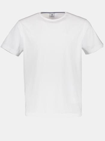 Bílé pánské basic tričko LERROS