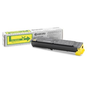 KYOCERA TK-5205Y - originální toner, žlutý, 12000 stran