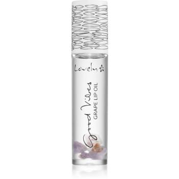 Lovely Good Vibes roll-on s krystaly na rty Grape Oil 6 ml