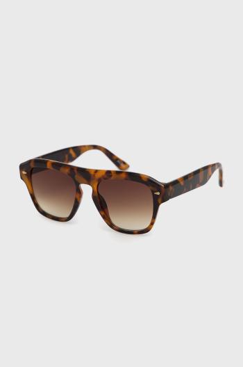 Sluneční brýle Aldo Milicien pánské, hnědá barva