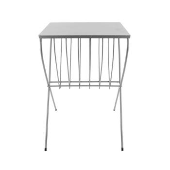 Příruční stolek Cross – šedý