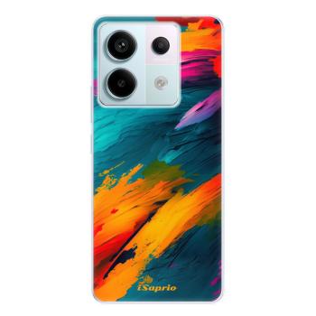 Odolné silikonové pouzdro iSaprio - Blue Paint - Xiaomi Redmi Note 13 Pro 5G / Poco X6 5G