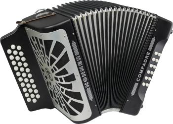 Hohner Compadre GCF Diatonický akordeon Black