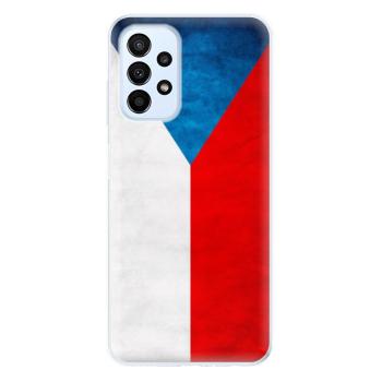 Odolné silikonové pouzdro iSaprio - Czech Flag - Samsung Galaxy A23 / A23 5G