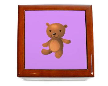 Dřevěná krabička Medvídek Teddy