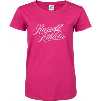 Russell Athletic S/S CREWNECK TEE SHIRT SMU Dámské tričko, růžová, velikost S