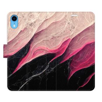 Flipové pouzdro iSaprio - BlackPink Marble - iPhone XR