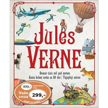 Jules Verne: Dvacet tisíc mil pod mořem, Cesta kolem světa za 80 dní, Tajuplný ostrov (978-80-7567-427-2)