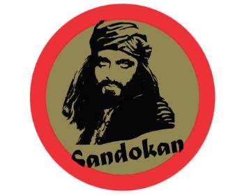 Samolepky zákaz - 5ks Sandokan