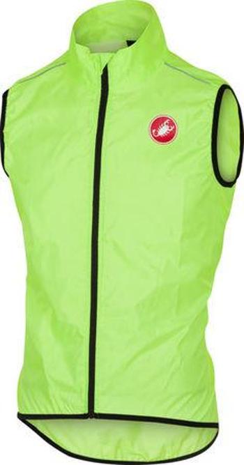 Castelli - pánská vesta Squadra Long, yellow fluo L