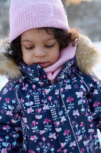 Dětská vlněná čepice Reima růžová barva, z husté pleteniny