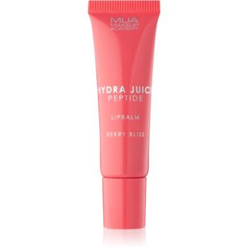 MUA Makeup Academy Hydra-Juice Peptide hydratační balzám na rty pro lesk vůně Berry Bliss (Strawberry) 10 ml