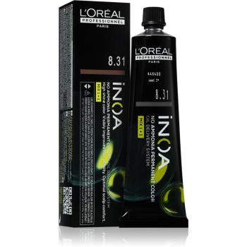 L’Oréal Professionnel Inoa permanentní barva na vlasy bez amoniaku odstín 8.31 60 ml