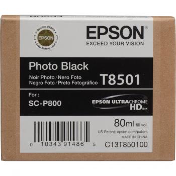 Epson T8501 foto černá (photo black) originální cartridge