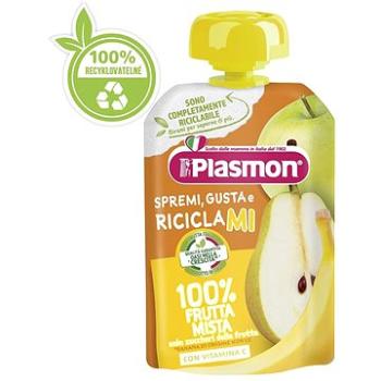PLASMON bezlepková ovocná mix 100 g, 6m+ (8001040412701)