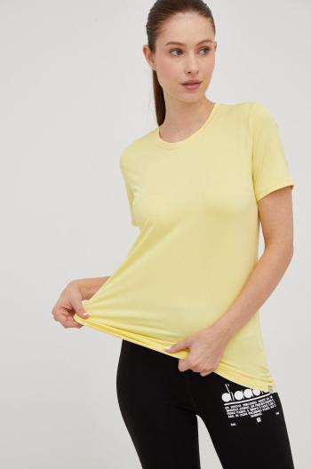 Tričko Wrangler Atg , žlutá barva