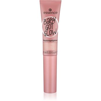 essence BABY GOT GLOW tekutý rozjasňovač odstín 20 Rose and Shine 10 ml