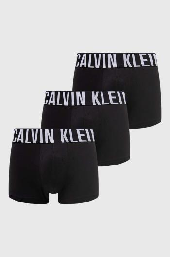 Boxerky Calvin Klein Underwear 3-pack pánské, černá barva, 000NB3608A