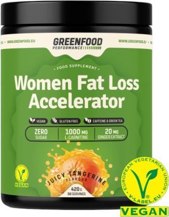 GreenFood Nutrition Performance Women Fat Loss Accelerator Mandarinka 420 g