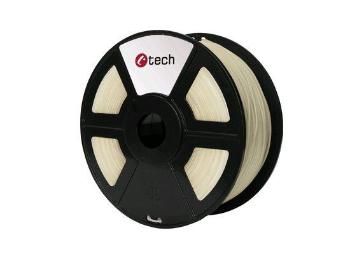 C-TECH tisková struna ( filament ) , PLA, 1,75mm, 1kg, transparentní, 3DF-PLA1.75-CL