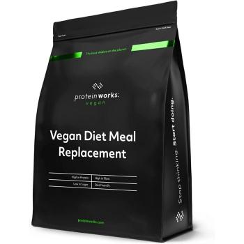 Vegan Meal Replacement 500 g jahodový krém - The Protein Works