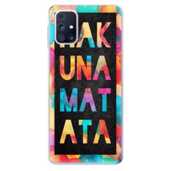 Odolné silikonové pouzdro iSaprio - Hakuna Matata 01 - Samsung Galaxy M31s