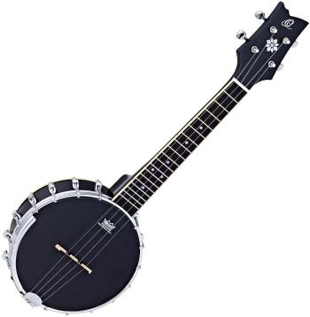 Ortega OUBJ100-SBK Semi Satin Black Banjo