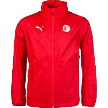 Puma LIGA TRG RAIN JKT SLAVA Pánská sportovní bunda, červená, velikost M