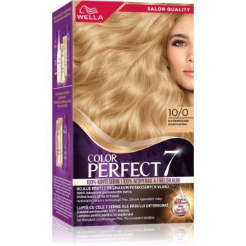 Wella Color Perfect Intense barva na vlasy odstín 10/0 Platinium Blonde 1 ks