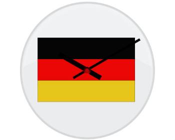 Hodiny skleněné Německo