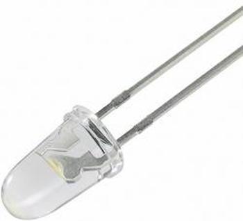 LED dioda kulatá s vývody Yoldal, YI-WS3N23N-(4), 20 mA, 3 mm, 3,2 V, 23 °, 12000 mcd, zlatobílá