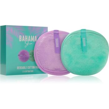 Bahama Skin Reusable Cotton Pads pratelné odličovací tampony z mikrovlákna 2 ks