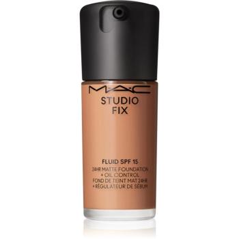 MAC Cosmetics Studio Fix Fluid SPF 15 24HR Matte Foundation + Oil Control matující make-up SPF 15 odstín NW30 30 ml